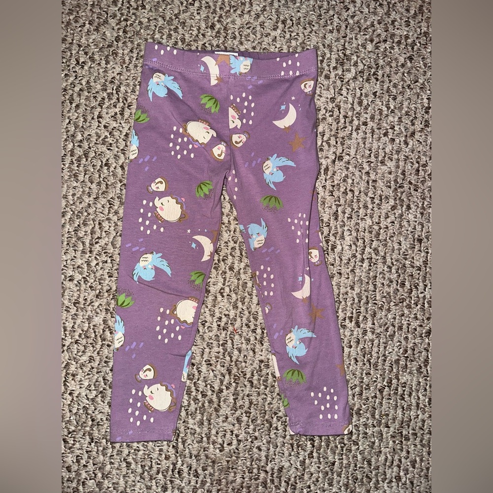 Toddler Disney Princess Purple Leggings. NWOT.
